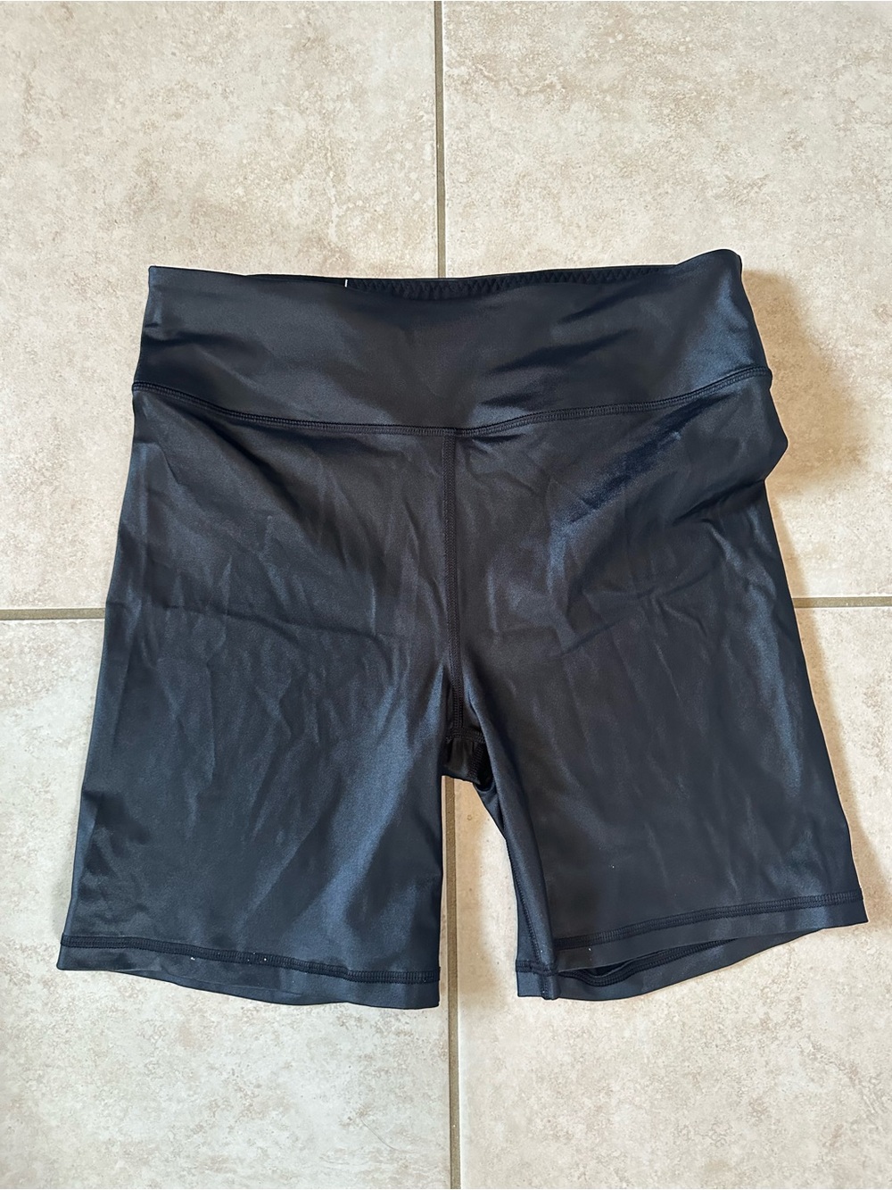 High-Waist wet look Victoria’s Secret Women’s Bike Shorts